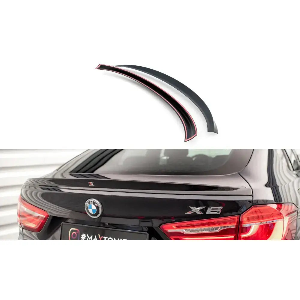 Spoiler 3d V.2 - Bmw X6 M-pack F16 14-19