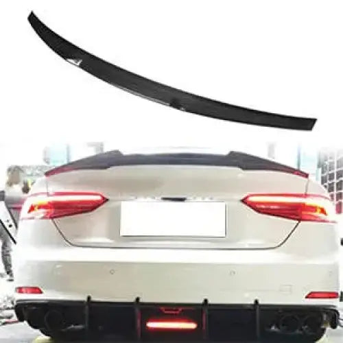 Spoiler Audi A5 Sedan M4 Style 2017-2020 Carbon - 1