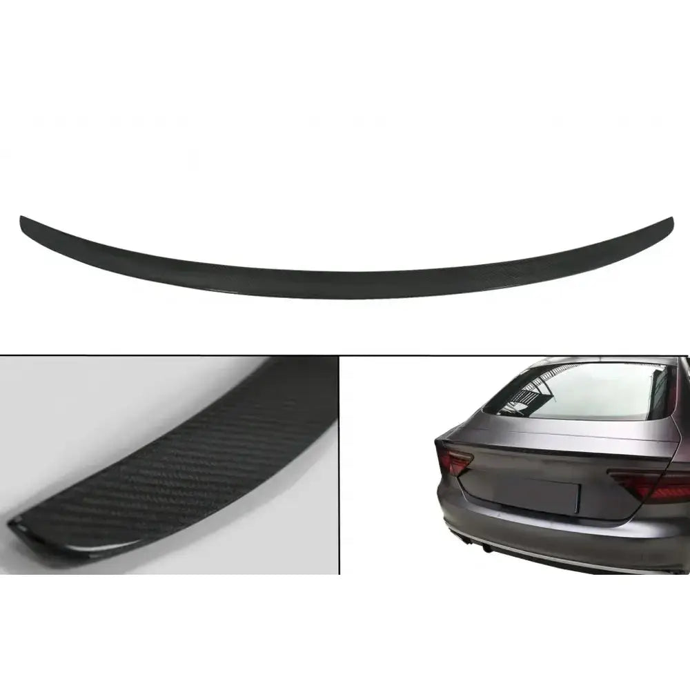 Spoiler Audi A7 4g8 S7 Rs7 (2011-2017) Real Carbon - 1