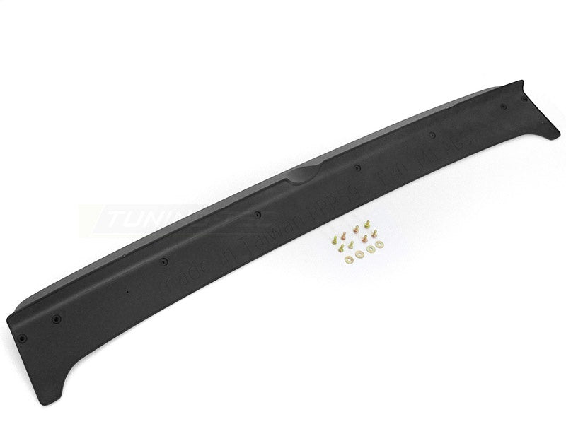 BMW 3-Serie E30 med sport style spoiler på bagasjelokk detaljbilde