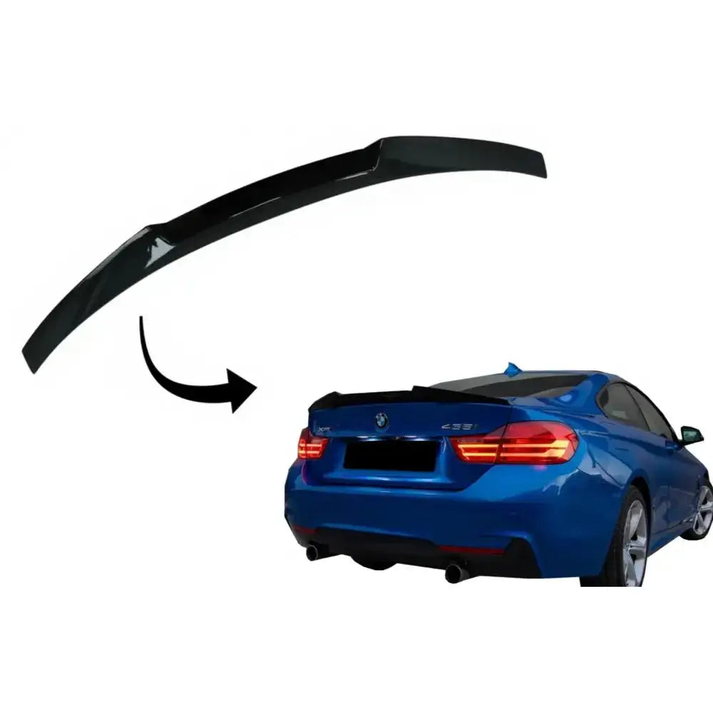 Spoiler Bmw 4 Series Coupe F32 (2013-up) M4 Csl Design Piano Black