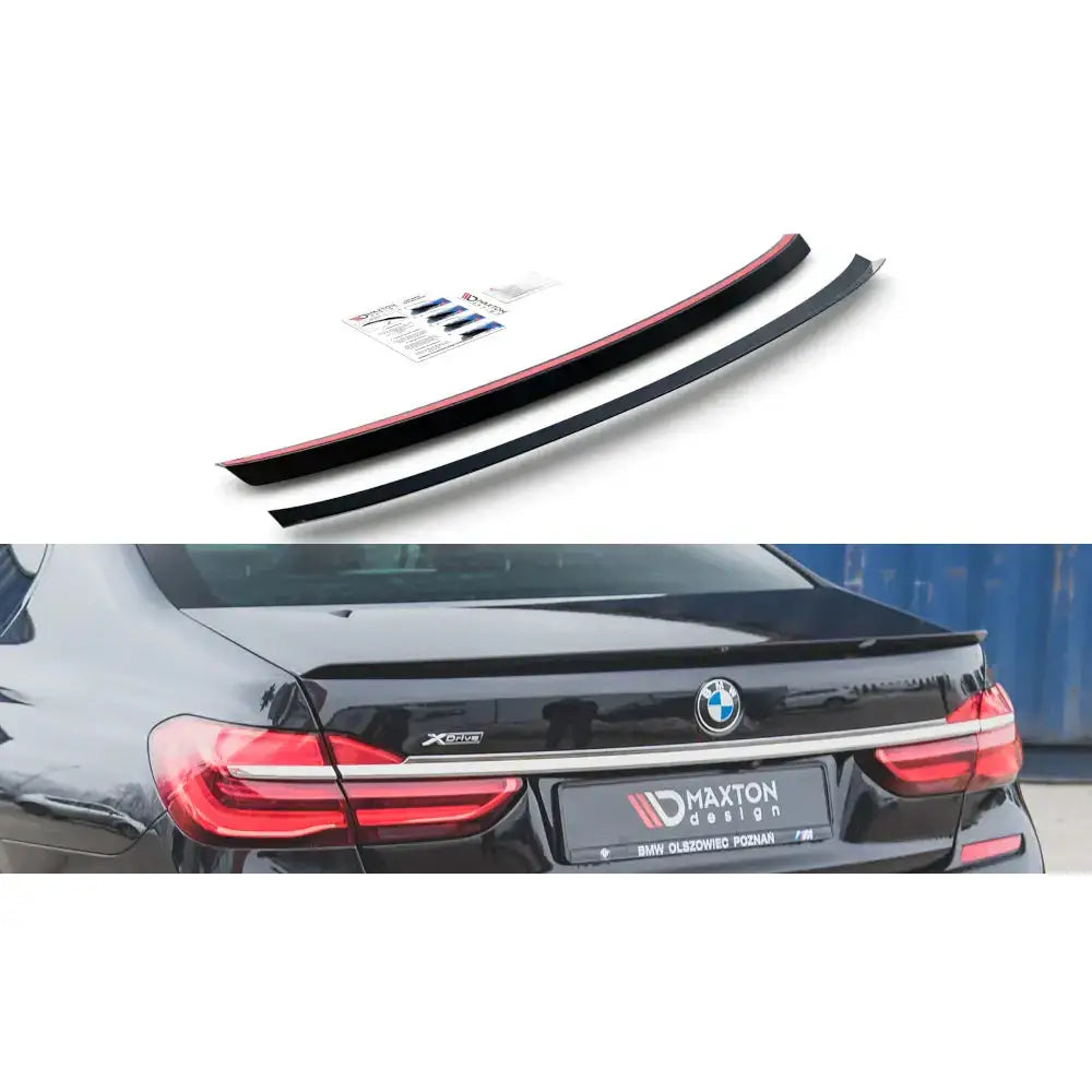 Spoiler Cap Bmw 7 M-pack G11 15-18 - 1