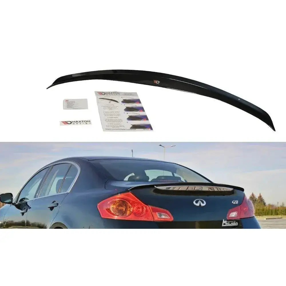 Spoiler Cap Infiniti G37 Sedan - 1