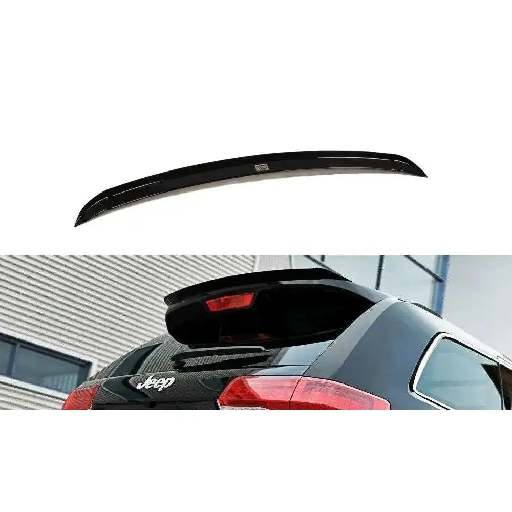 Spoiler Cap Jeep Grand Cherokee Wk2 Summit Facelift 14-21 - Karbonimitasjon 1