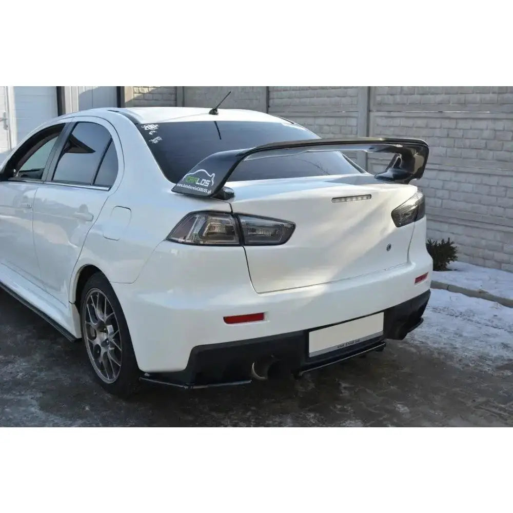 Spoiler Cap Mitsubishi Lancer Evo x - 2