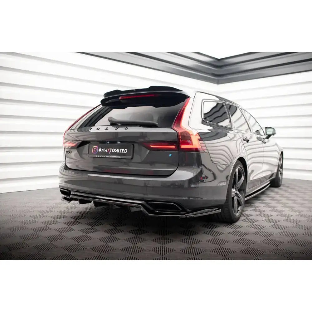 Spoiler Cap Volvo V90 16-20 R-design Mk2 - 2