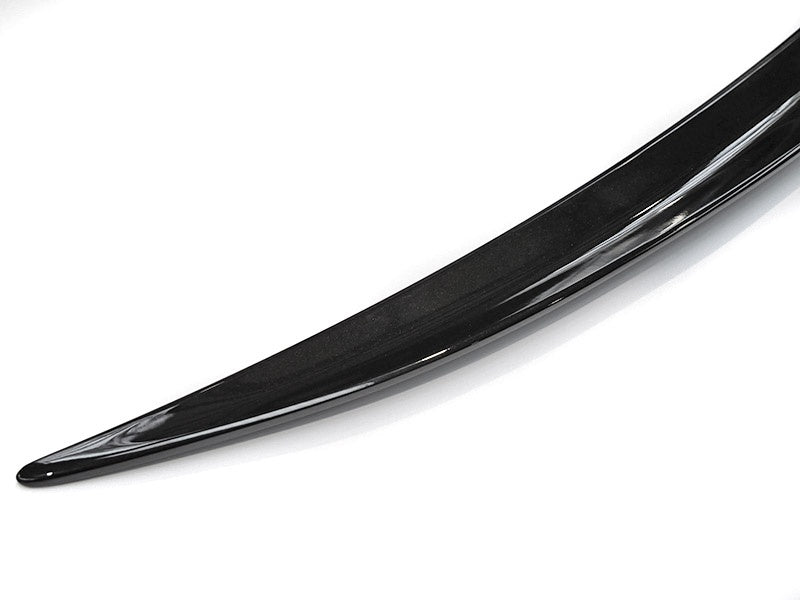 Mercedes GLE Coupe C167 trunk spoiler glossy svart sett fra siden
