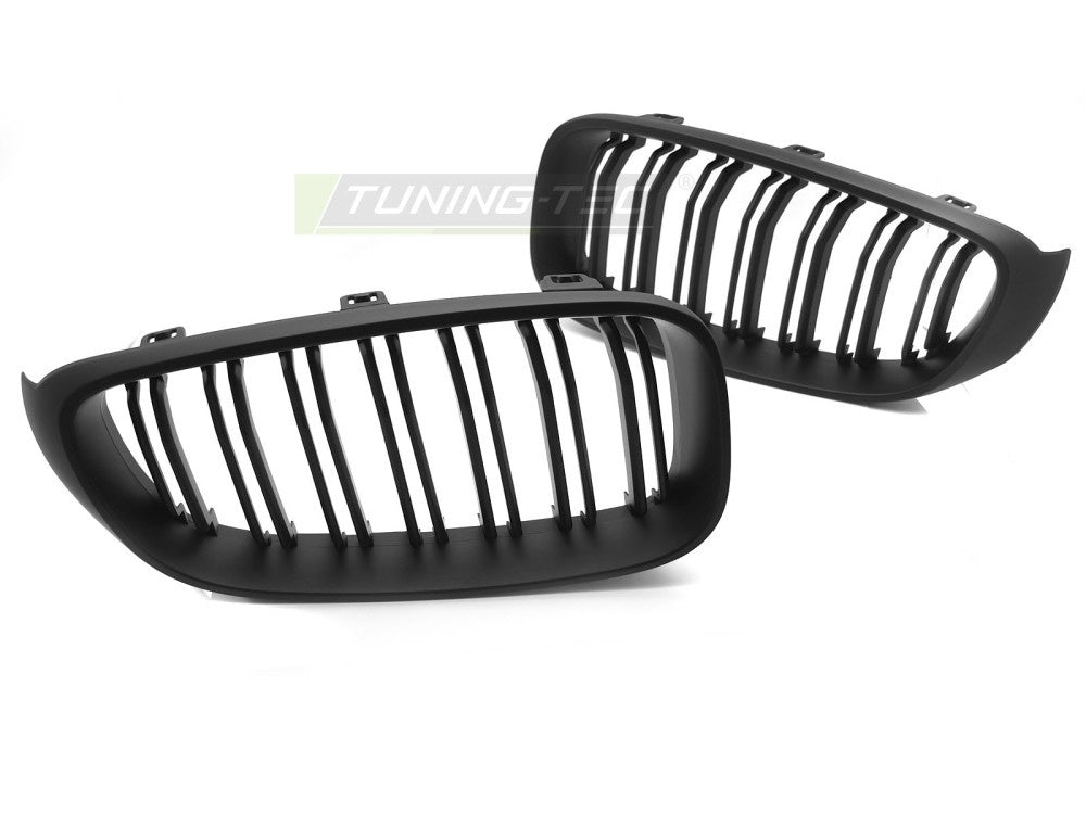 Frontgrill med doble horisontale ribber i matt svart for BMW F34 Gran Turismo 2013–2017