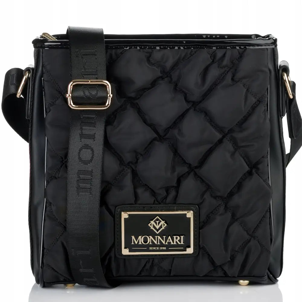 Sporty Quilted Messenger Veske Fra Monnari - 1