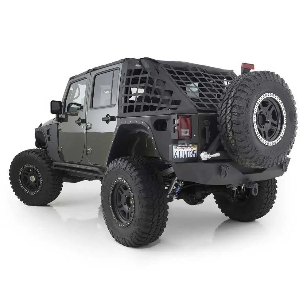 Stål Bakfanger Med Reservehjulsholder Smittybilt Xrc - Jeep Wrangler Jk 4 d 07-18 - 3