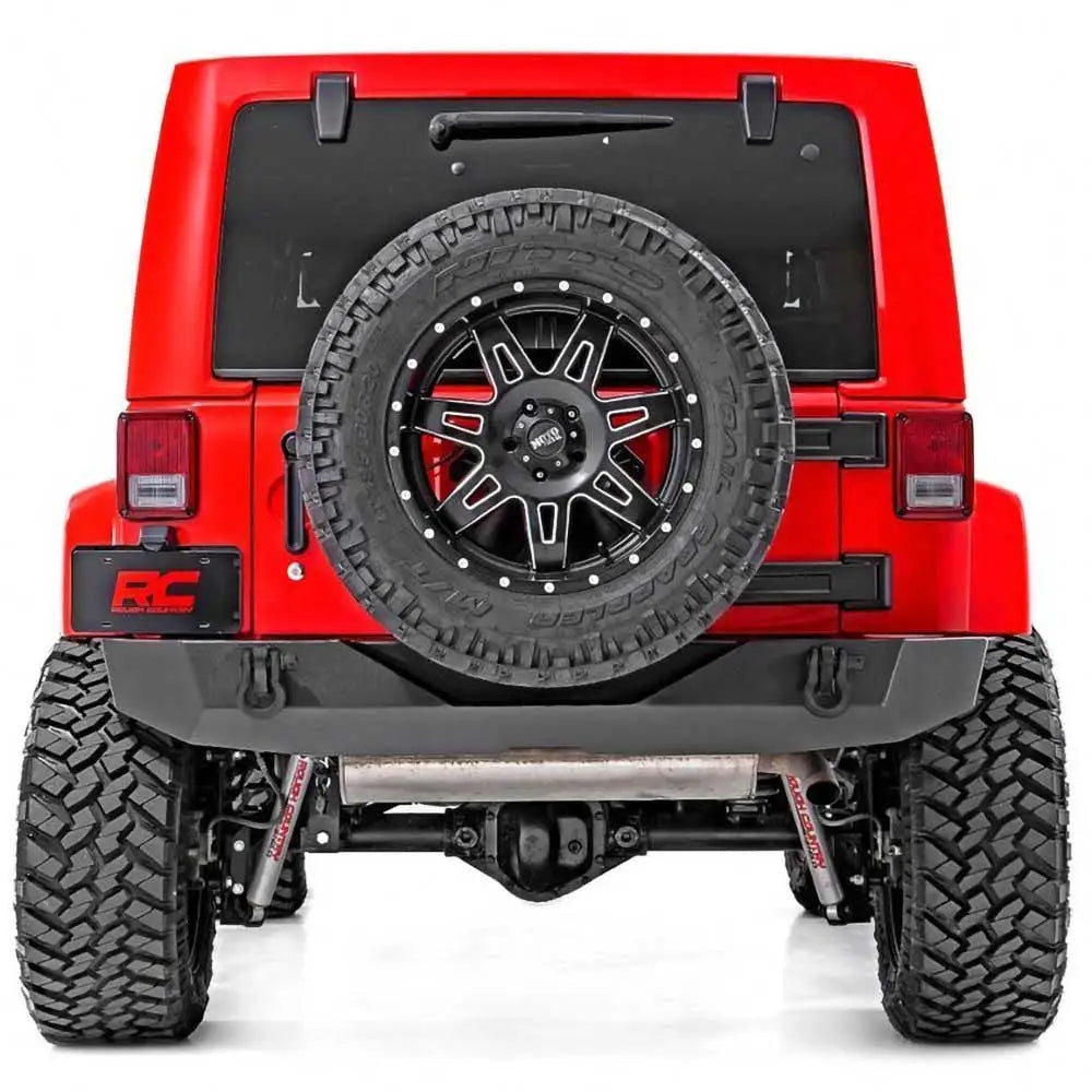 Stål Bakre Støtfanger Rough Country Rock Crawler - Jeep Wrangler Jk 2 d 07-18 - 3