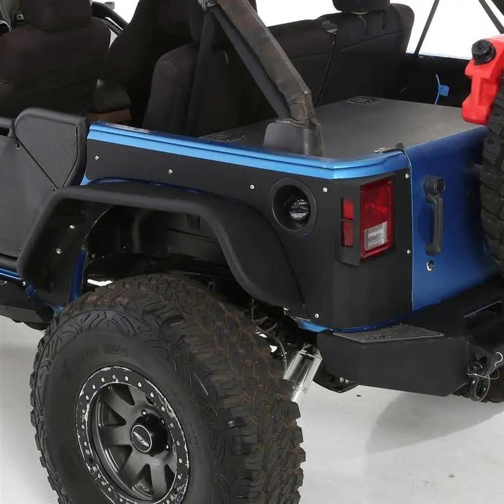 Stål Kotfluebeskyttere Bak - Smittybilt Xrc - Jeep Wrangler Jk 4 d 07-18 - 4