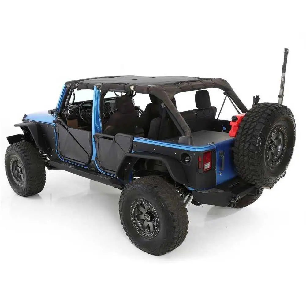 Stål Kotfluebeskyttere Bak - Smittybilt Xrc - Jeep Wrangler Jk 4 d 07-18 - 5