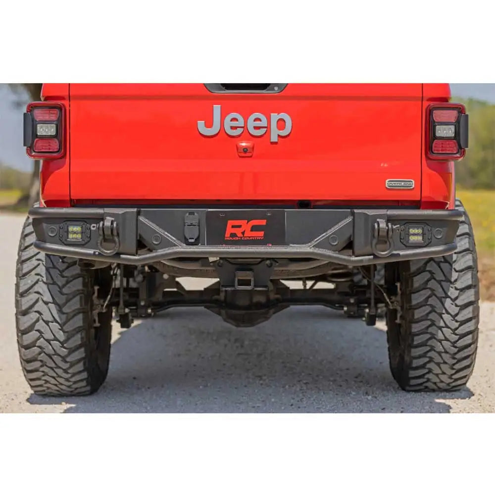 Stål Støtfanger Bak Med Led-lys Rough Country - Jeep Gladiator Jt 20- - 7