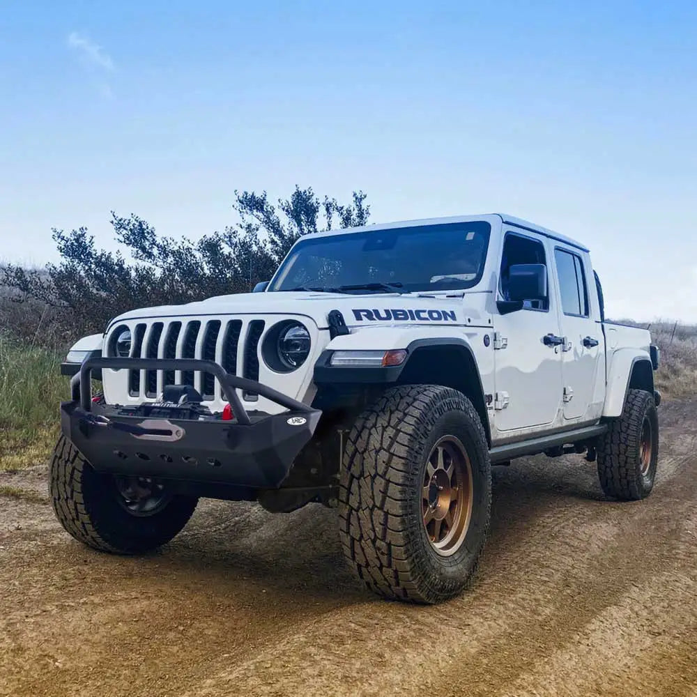 Stål Støtfanger Foran Med Bull Bar Smittybilt Xrc - Jeep Wrangler Jl 2 d 18- - 15