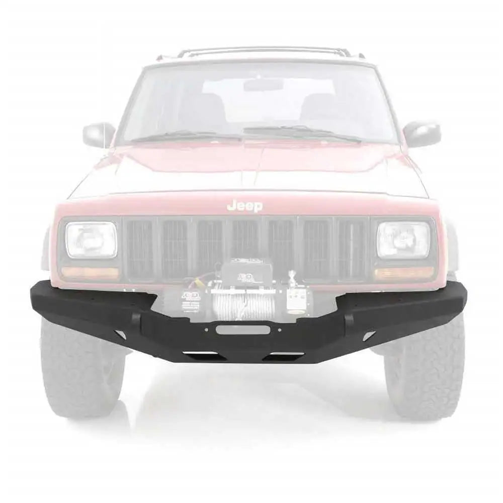 Stål Støtfanger Fremre Smittybilt Xrc - Jeep Cherokee Xj 84-01. - 4