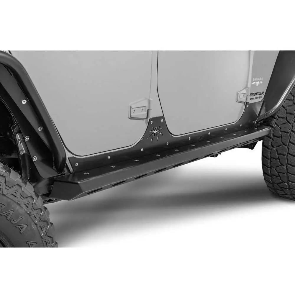 Stålsider For Jeep Wrangler Jk 4 d 07-18 - Poison Spyder Brawler Rockers - 3