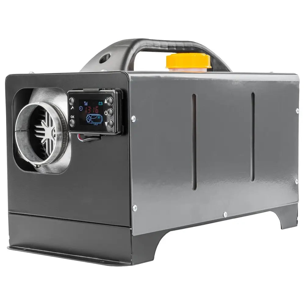 Stasjonær Bilvarmer Diesel Luftvarmer 12kW Med Lcd-Display