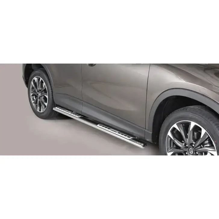 Stigtrinn Design Inox Mazda Cx 5 2015-2016 - Polert Stål 1