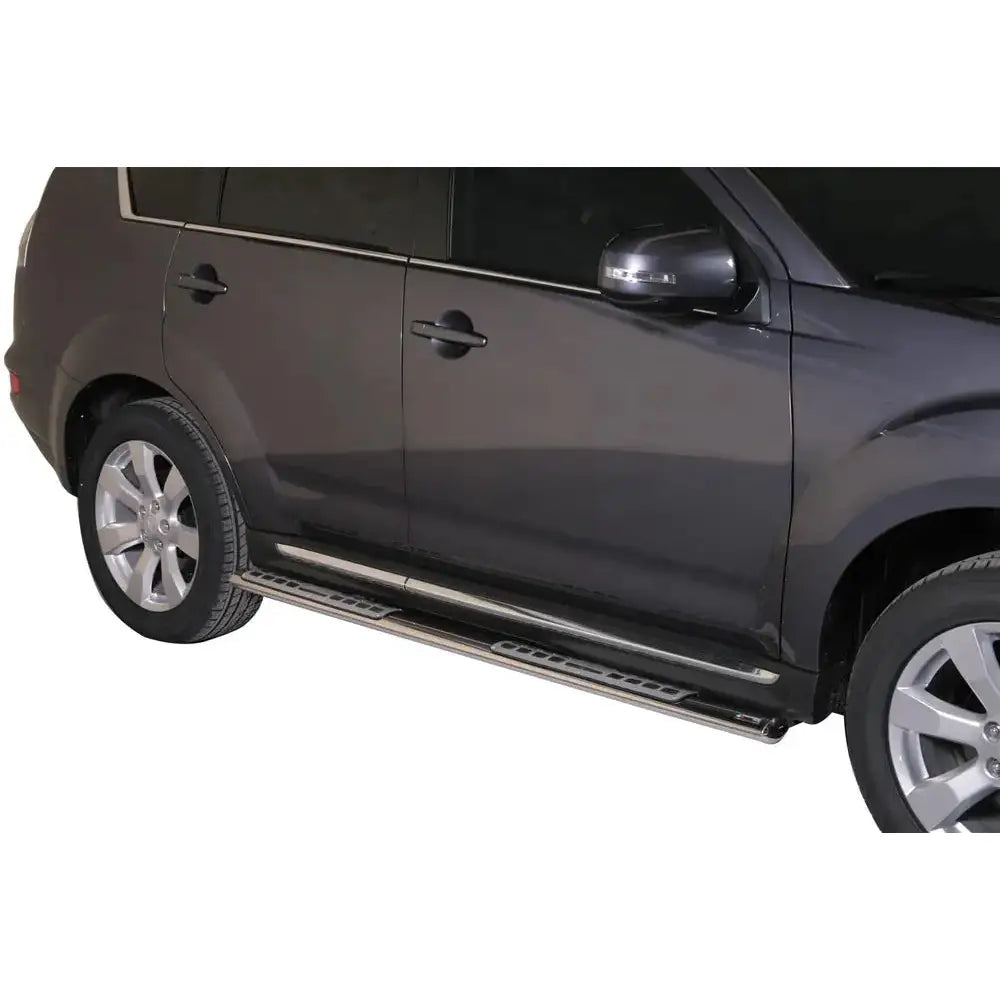 Stigtrinn Design Inox Mitsubishi Outlander 2010-2012 - Polert Stål 1