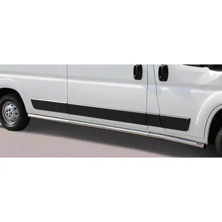 Stigtrinn - Fiat Ducato Lwb 2006-2013 - Polert Stål 1