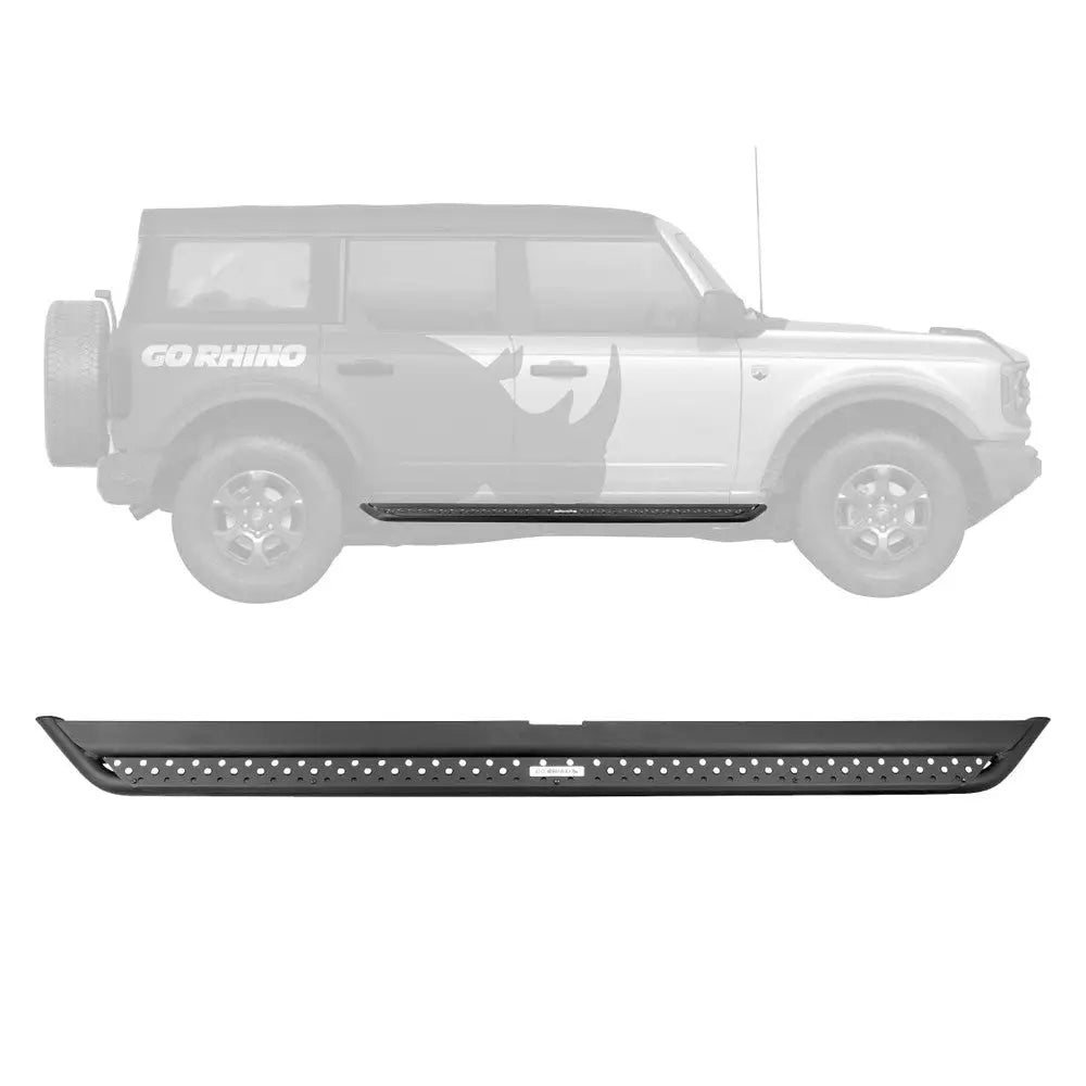 Stigtrinn Ford New Bronco 4 d 21 + Go Rhino Dominator Xtreme Dss - 5