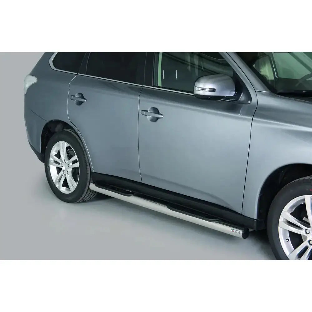 Stigtrinn Grand Pedana Inox Mitsubishi Outlander 2013-2015 - Polert Stål 1