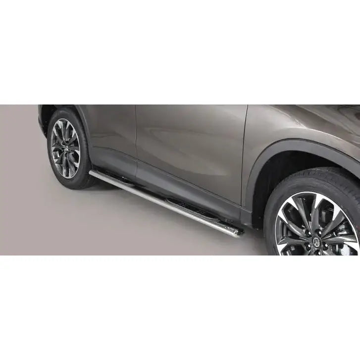 Stigtrinn Grand Pedana Oval Inox Mazda Cx 5 2015-2016 - Polert Stål 1