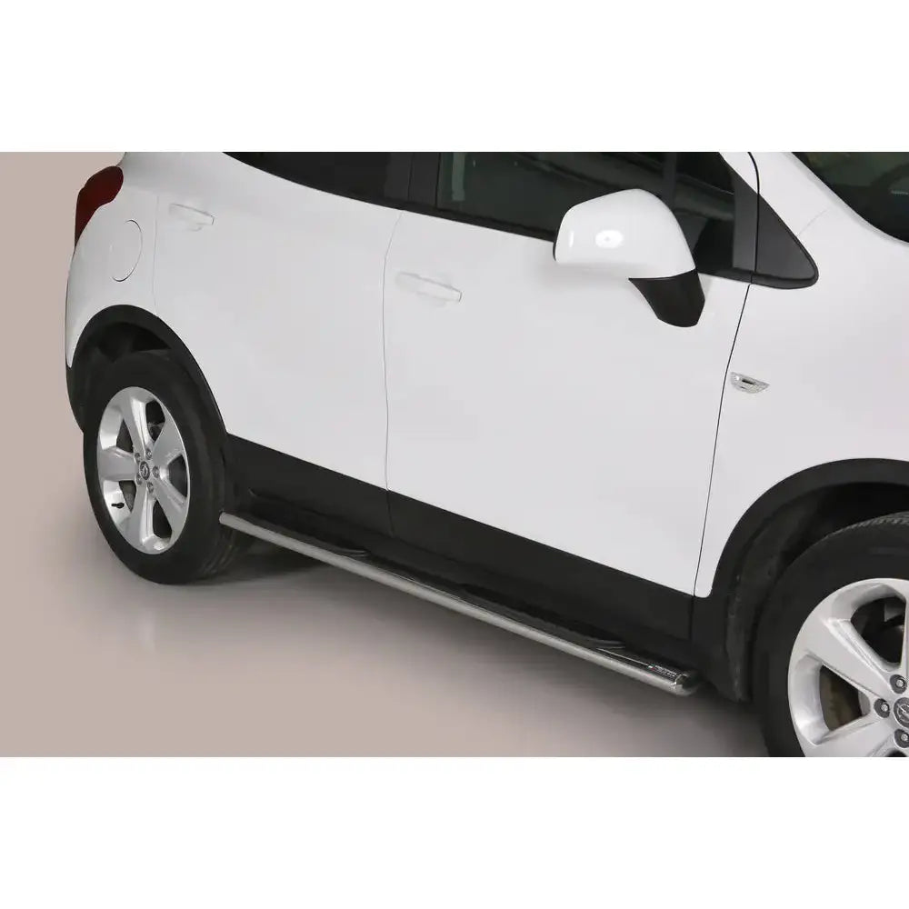 Stigtrinn Grand Pedana Oval Inox Opel Mokka 2012-2016