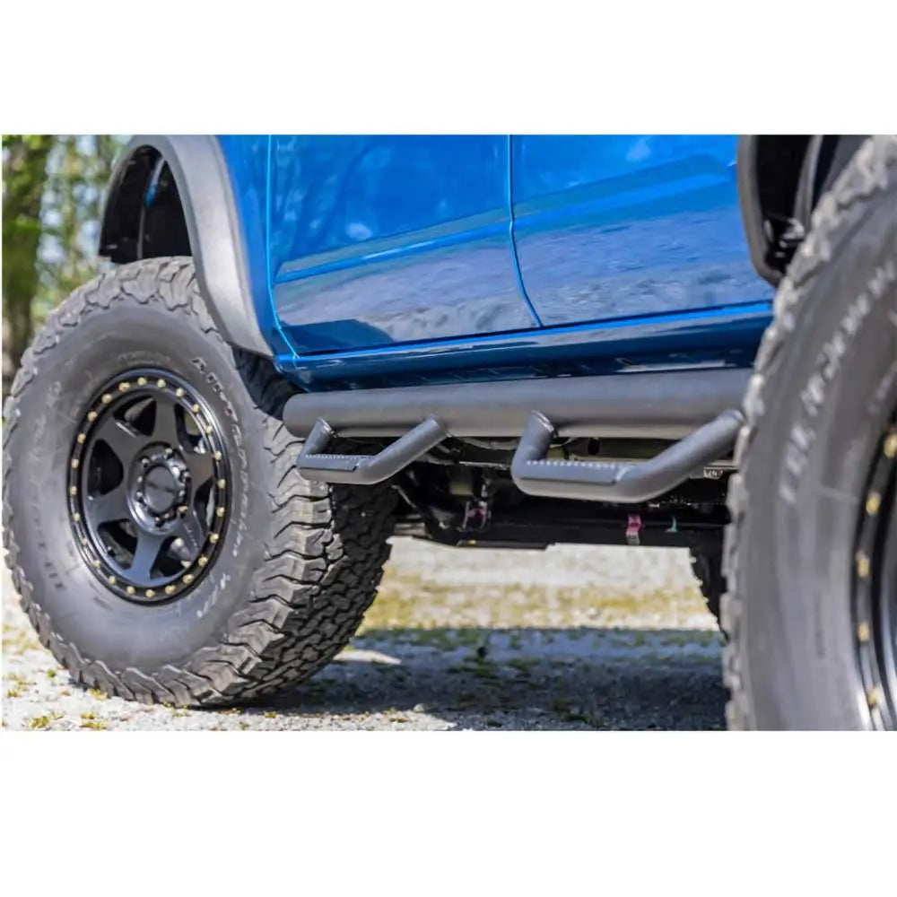 Stigtrinn Rough Country Nerf Steps - Ford New Bronco 4d 21- - 4
