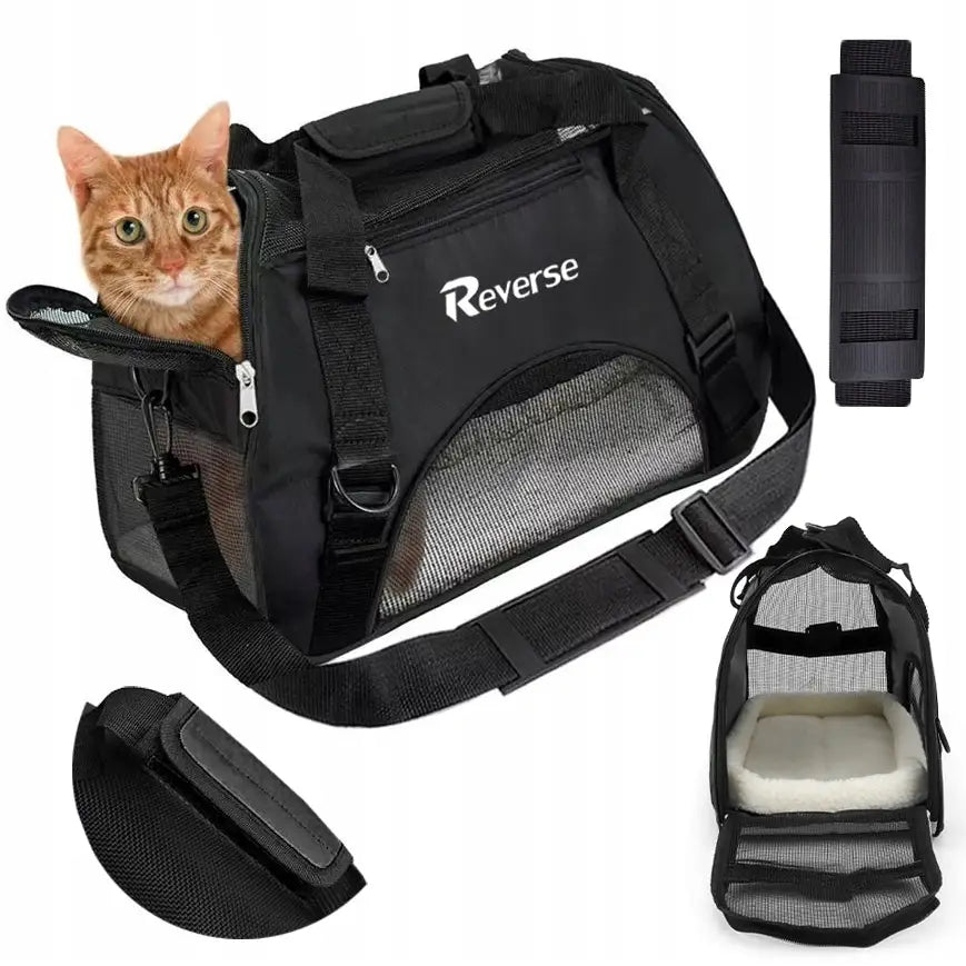 Stor Transportveske For Hund Katt Kanin - Robust Bag - 1