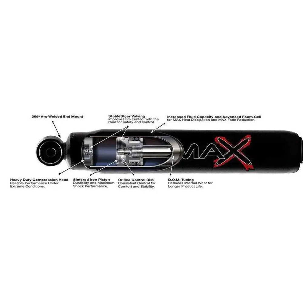 Støtdemper Foran Skyjacker Black Max Løft 4-5’’ - Dodge Ram 2500 94-02