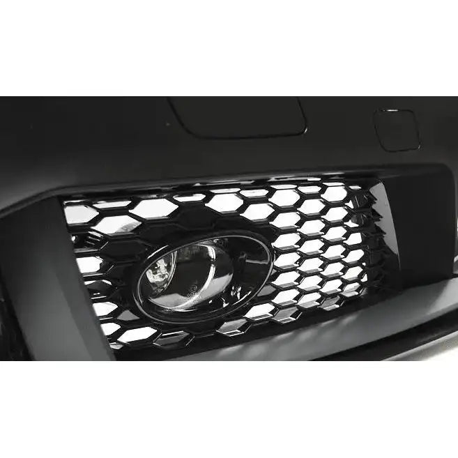 Støtfanger Audi A3 12-16 Rs3 Style Chrome Black - 4