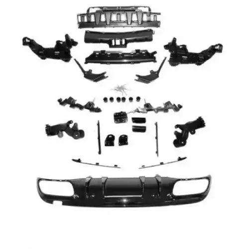 Støtfanger Bak Mercedes W205 18- C63 Amg Style - 5
