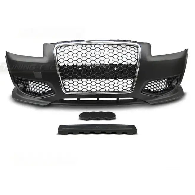 Støtfanger Foran Audi A3 06.05-04.08 Rs Style Chrome Black - 2