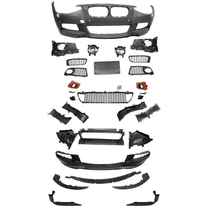 Støtfanger Foran Bmw F20 / F21 09.11-14 M-performance Pdc - 4