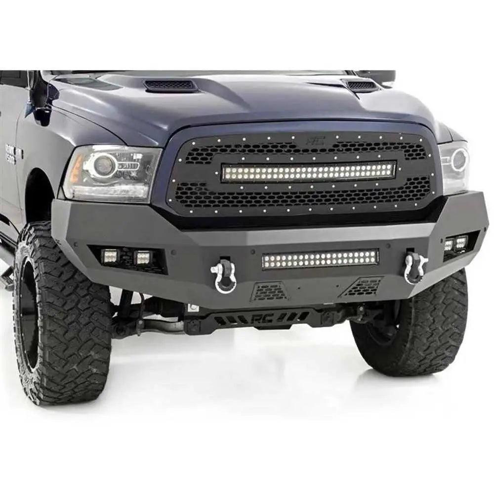 Støtfanger Foran i Stål med Led-belysning Rough Country - Dodge Ram 1500 Ds 13-18