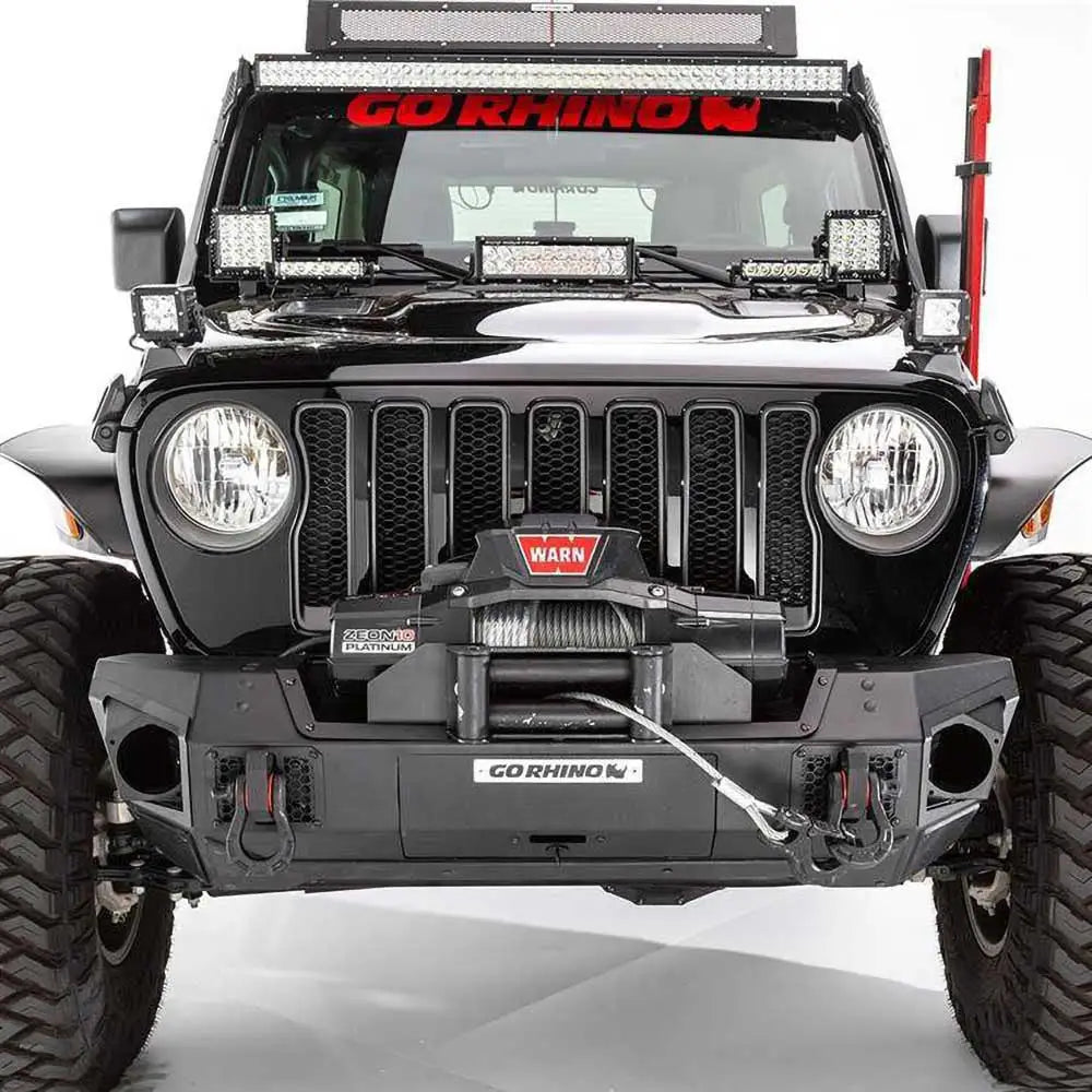 Støtfanger Foran Jeep Gladiator Jt 20- Fra Go Rhino Trailline - Jeep Gladiator Jt 20- - 5