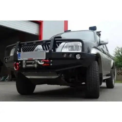 Støtfanger Foran Med Bullbar - Mitsubishi L200 Iii 96-05 - 1