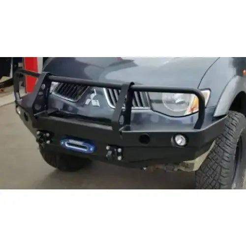 Støtfanger Foran Med Bullbar - Mitsubishi L200 Iv 05-10 - 1