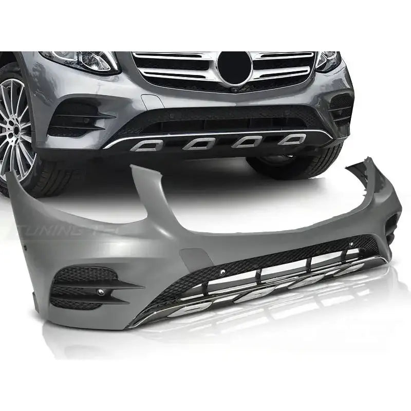 Støtfanger Foran Mercedes Glc W253 15-18 Amg Glc 300 Look Style Pdc - 1