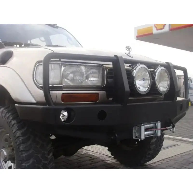 Støtfanger Foran Stål - Toyota Land Cruiser J80 - 2