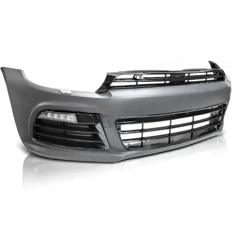 Støtfanger Foran Vw Scirocco 08-04.14 r Style Black Grille - 2