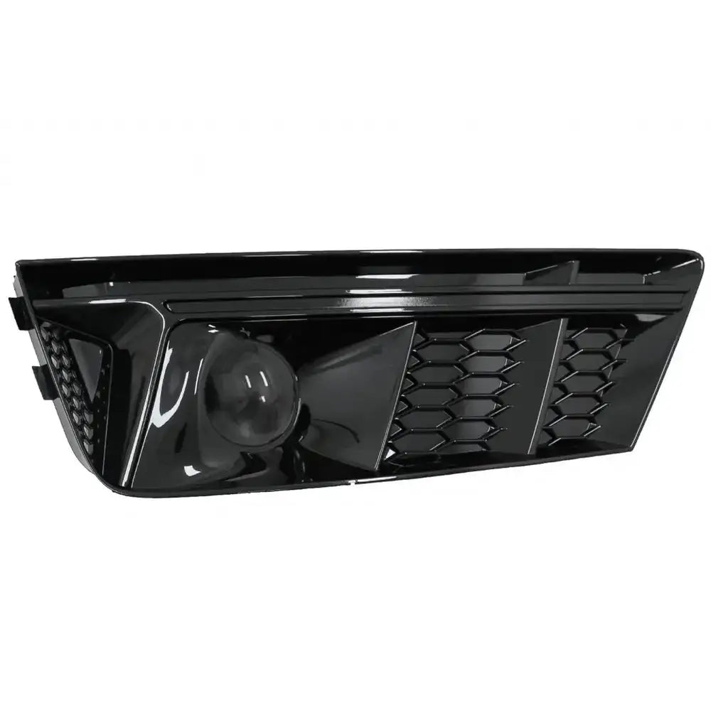 Støtfanger Nedre Griller Acc Audi A4 B9 16-18 Rs4 Design Black Edition - 3