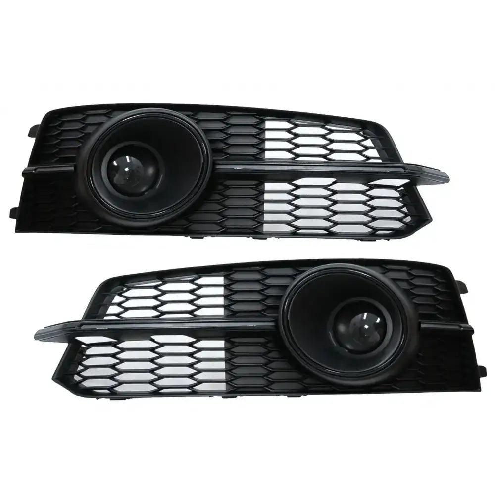 Støtfanger Nedre Griller Audi A6 C7 4g s Line Facelift 15-18 Black Edition - 1