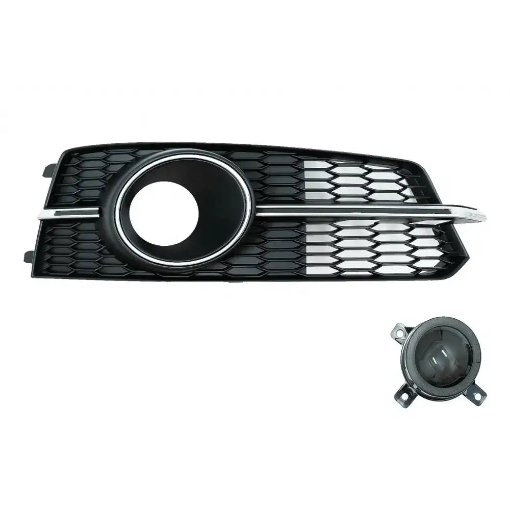 Støtfanger Nedre Griller Audi A6 C7 4g s Line Facelift 15-18 Chrome Edition - 3