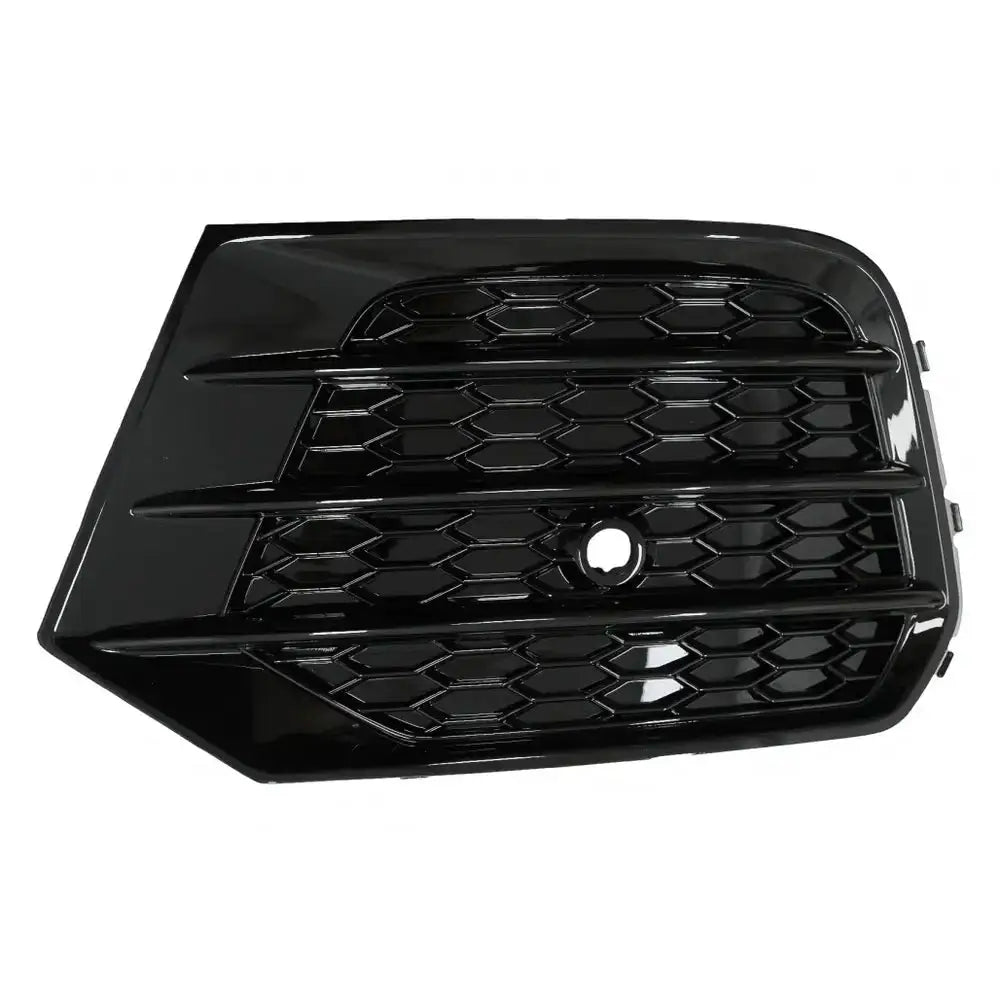 Støtfanger Nedre Griller Audi Q3 8u Facelift 14-17 Rs Design Piano Black - 2