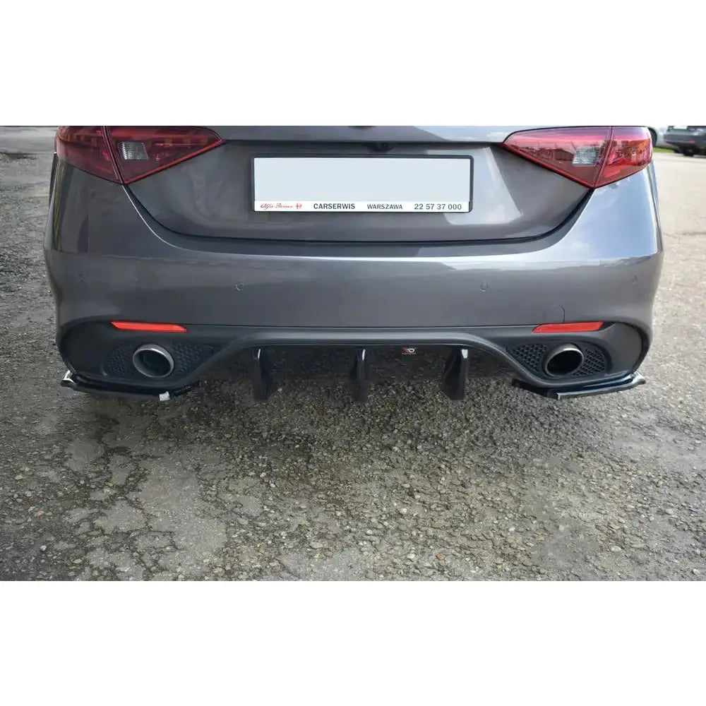 Diffuser bak Alfa Romeo Giulia Veloce