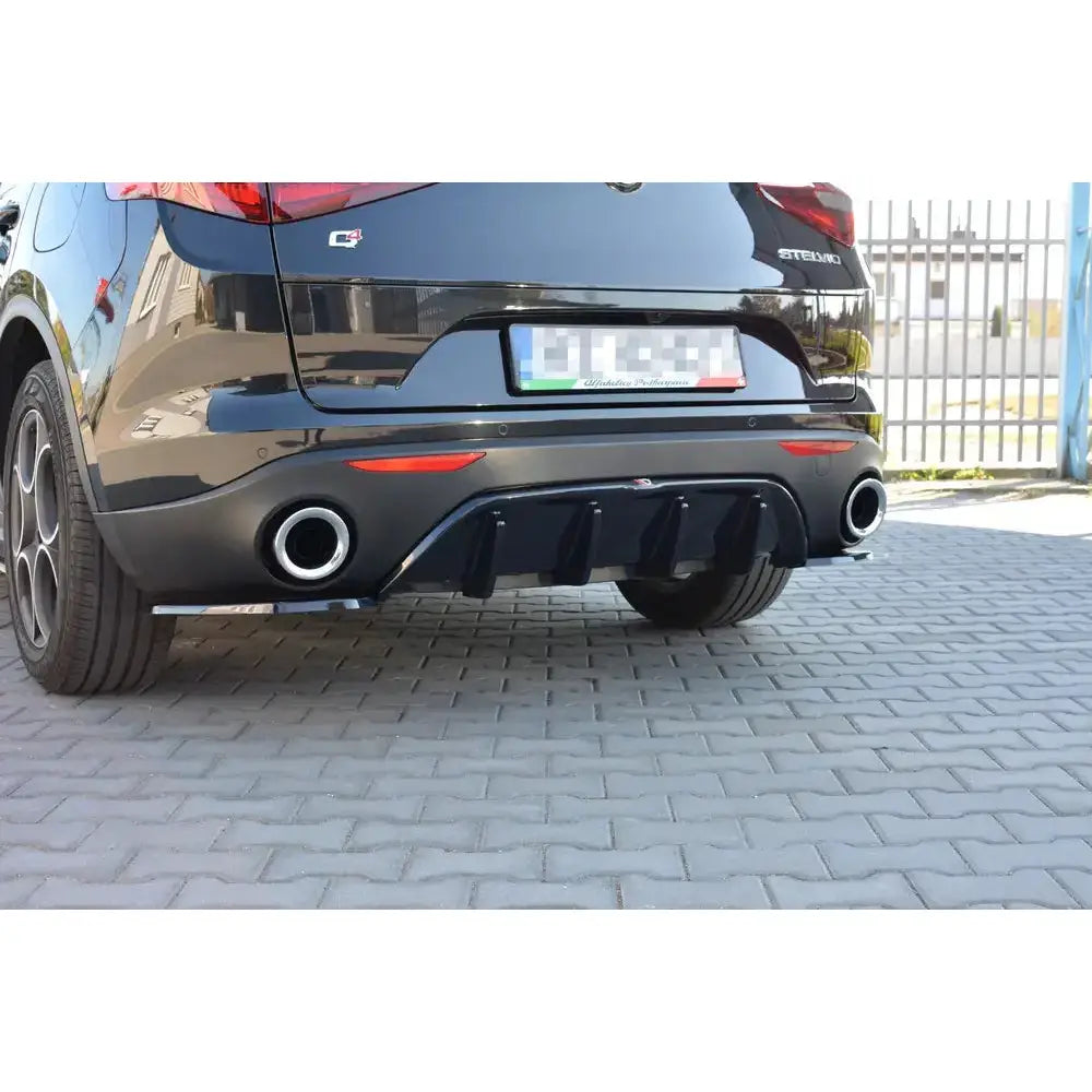 Støtfangerskjørt Valance Bak Alfa Romeo Stelvio - 2