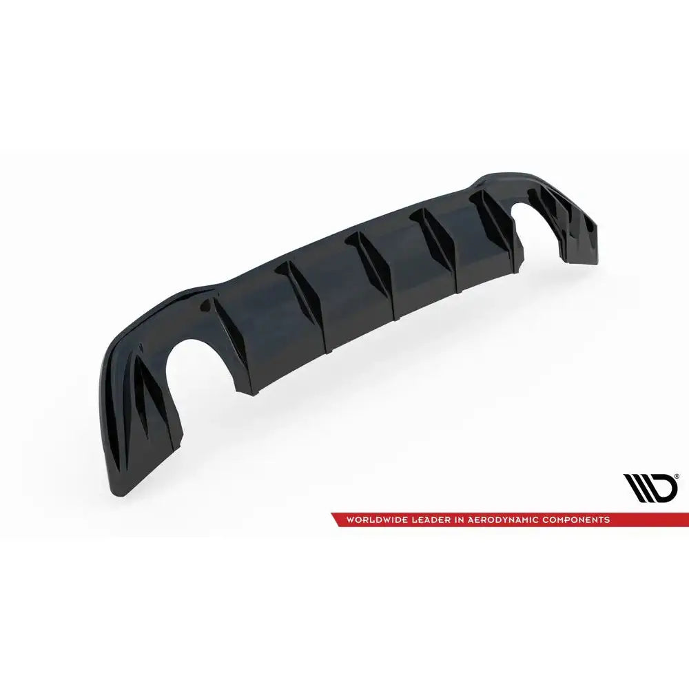 Støtfangerskjørt Valance Bak (gti Look) With Exhaust Vw Golf 8 - 9